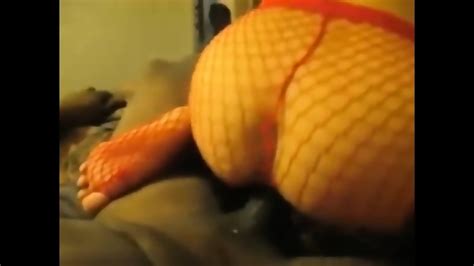 Hotwife With Great Ass In Fishnets Takes BBC Creampie