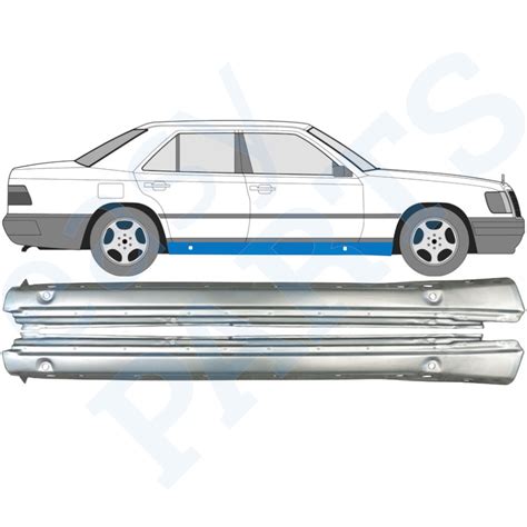 Plein Panneau De Réparation Du Seuil Set Mercedes W124 1984 1996