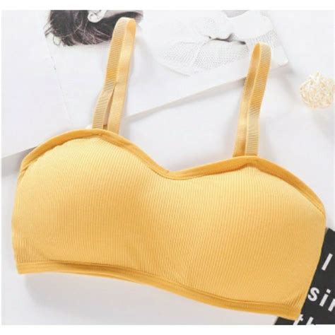 Jual BH Bra Wanita Tanpa Kawat Pakaian Dalam Bralette Push Up Kutang