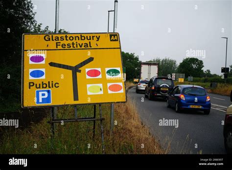 Glastonbury 2023 Sign Hi Res Stock Photography And Images Alamy