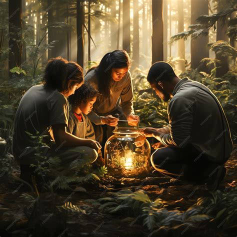 Premium Photo | Honoring a Loved Ones Memory Diverse Family Gathering