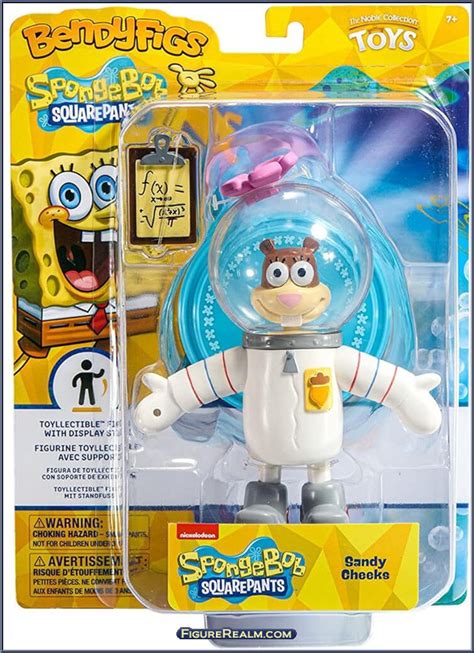 Sandy Cheeks Spongebob Squarepants Basic Series Noble Toys Action Figure