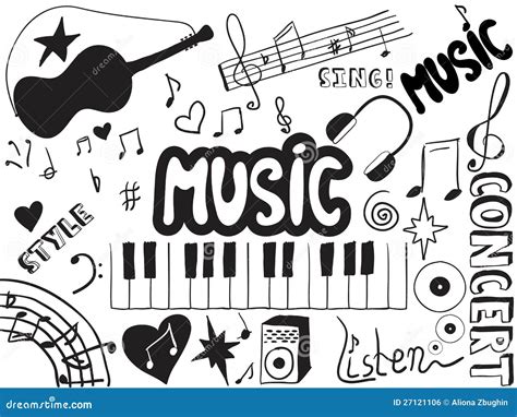 Doodle Art Music