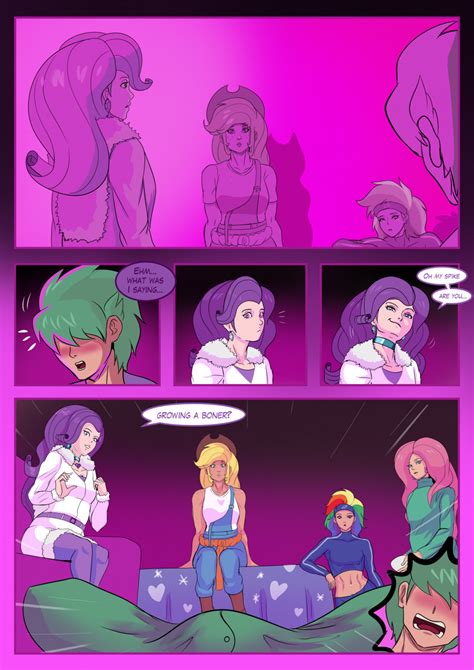 Pink World Page Bimbofication Comic By Annon Mlp Hentai Foundry