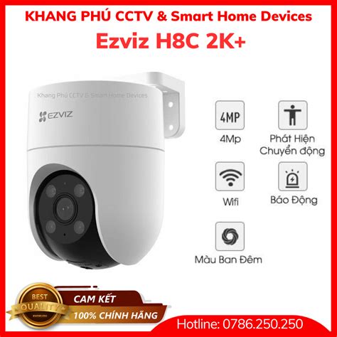 Camera Ezviz H C Mp K Camera Wifi Ngo I Tr I Cao C P T Ch H P Al