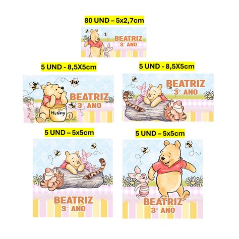 Material Escolar Ursinho Pooh - 10