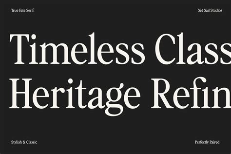 True Fate Font - YouWorkForThem