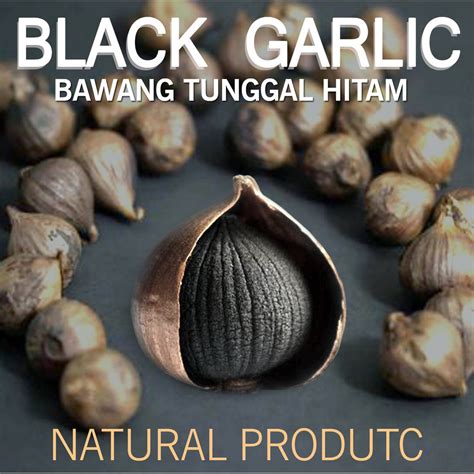 100gm Black Garlic Bawang Hitam Bawang Lanang Bawang Solo