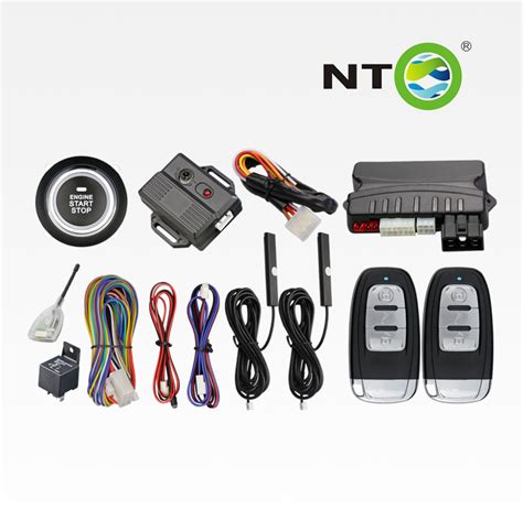 Nto 12V 1way Car Alarm System Engine Start 2 LCD Key 5000m Pke Security