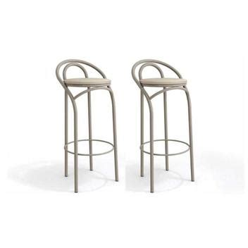 Banqueta de Cozinha Dublin B Kit Un Niquel Nude Kappesberg Móveis de Cozinha