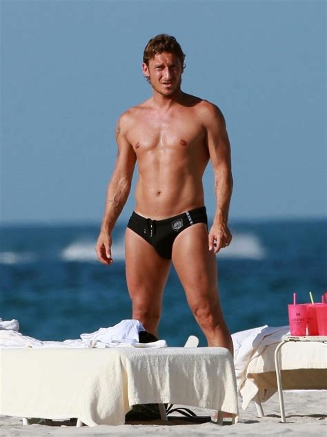 Shirtless Male Celebs Francesco Totti