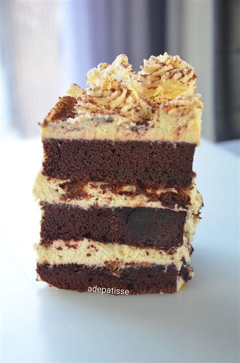 Naked Cake au chocolat ganache montée vanille