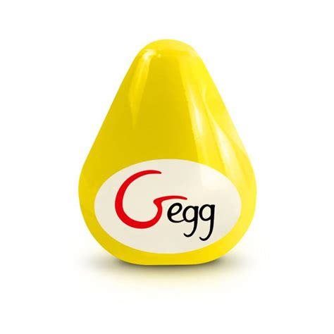GEgg Masturbator Yellow Pleasure Me Sex Toys And Vibrators