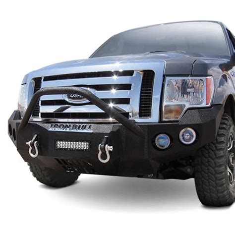 Iron Bull Bumpers® Dodge Dakota 2002 Full Width Black Front Hd Bumper With Pre Runner Guard