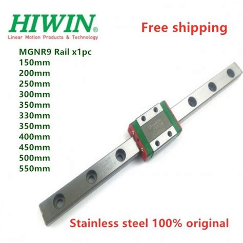 HIWIN Stainless Steel MGN9 Linear Guide MGNR9C Rail 9mm Linear Rail 150