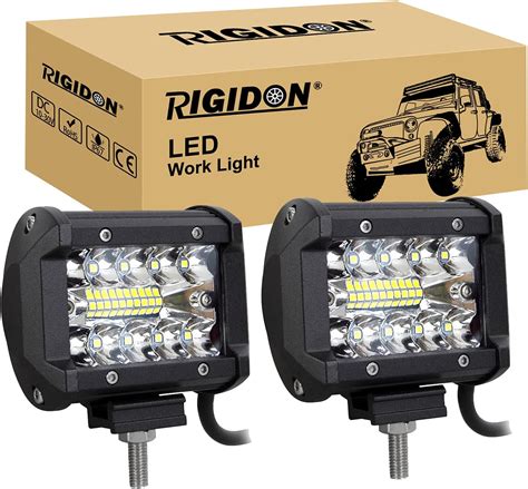 Amazon Fr Rigidon Pcs Cm W Barre De Travail Led D Pouces