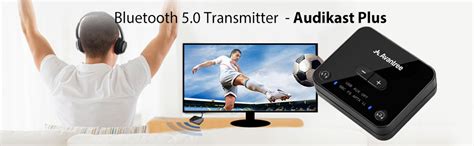Avantree Audikast Plus Bluetooth 5.0 Transmitter for TV PC with Volume ...
