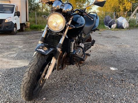 Купить б у Honda CB F Hornet карбюратор передач в Санкт Петербурге чёрный naked bike