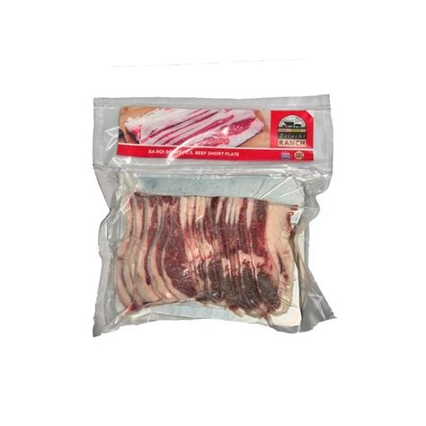 Ba Rọi Bò Mỹ B Zelachi Ranch 300G 3mm Nam An Market