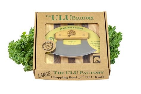 Alaskan Ulu Knife And Bowl Set 10th And M Seafoods