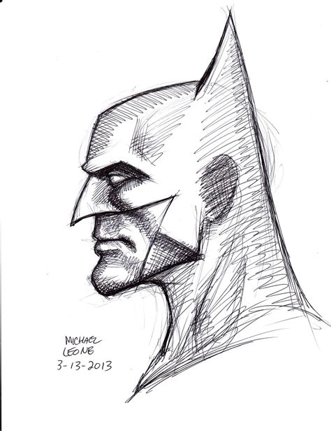 Batman Profile 3 13 2013 By Myconius On Deviantart
