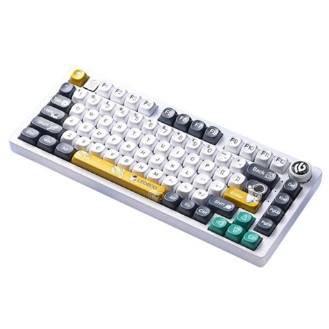 LEOBOG Hi75 Aluminum Alloy Wired Gasket Mounted Hot Swap RGB Mechanical Keyboard Astronaut