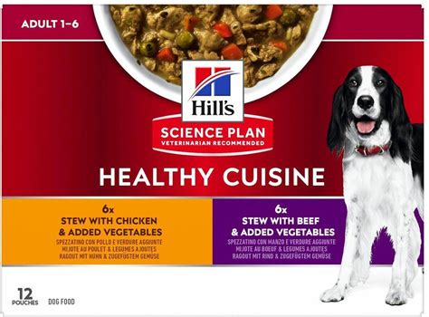 Hill S Science Plan Canine Adult Healthy Cuisine With Chicken Beef