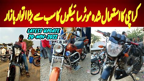 Sunday Bikes Market Karachisecond Hand Bikes Marketitwar Bike Bazaar