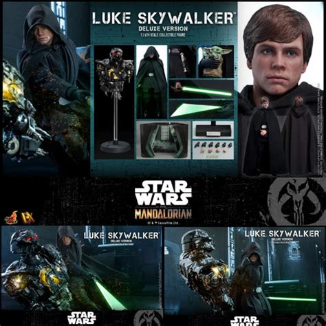 Jual Hot Toys Dx Luke Skywalker Deluxe Edition Figure The Mandalorian Kota Surabaya