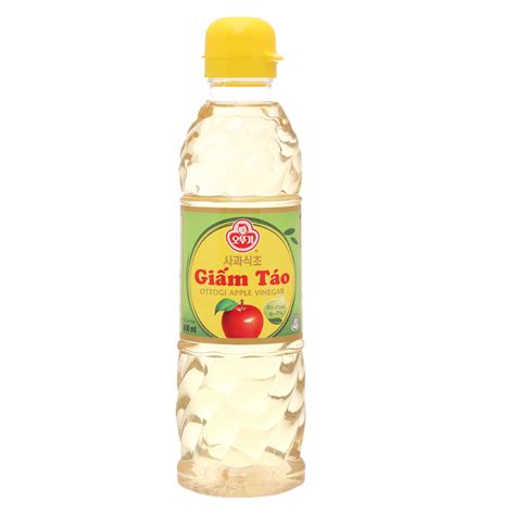 Giấm táo Ottogi 450ml T24 – Homefarm - Thực Phẩm Nhập Khẩu Cao Cấp