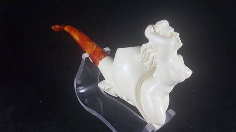 The Nude Lady Meerschaum Pipe Smoking Pipe Hand Carved Etsy