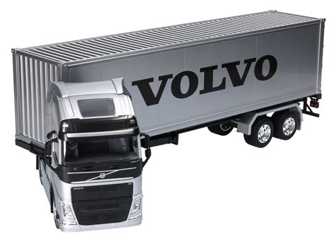 Auto Tir Volvo FH ciągnik z naczepą model metalowy WELLY Hurtownia