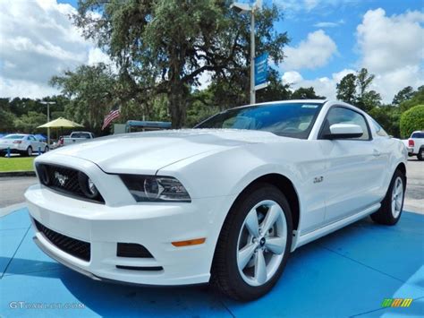 Oxford White Ford Mustang Gt Coupe Gtcarlot Car