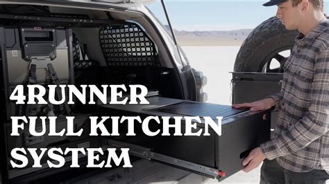 Toyota Runner Overlanding Full Kitchen System Youtube