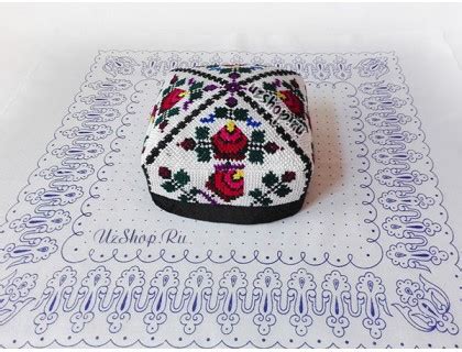 Узбекская женская тюбетейка Ироки. Купить женскую тюбетейку в интернет ...