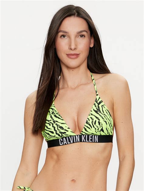 Calvin Klein Swimwear Bikini Oberteil Kw Kw Gr N Modivo De