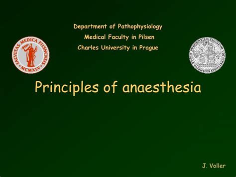 Ppt Principles Of Anaesthesia Powerpoint Presentation Free Download