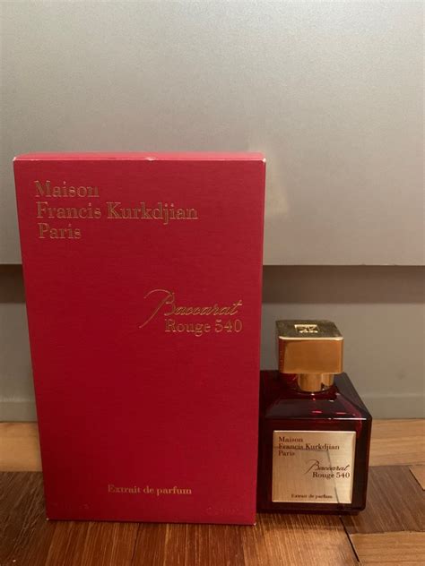 Mfk Baccarat Rouge 540 70ml Extrait De Parfum Beauty And Personal Care