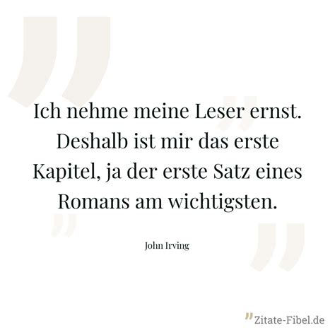 John Irving: Ich nehme meine Leser ernst. Deshalb ist mir das erste