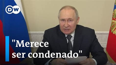 Zelenski pide un tribunal especial para juzgar los crímenes de Putin