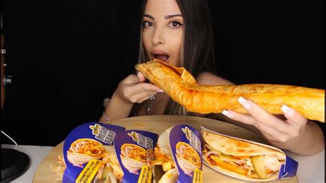 Hatay UsulÜ Tavuk DÜrÜm TÜrkÇe Asmr Mukbang Youtube