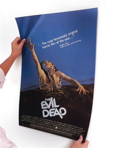Evil Dead 2 Poster Original EVIL DEAD 2 DEAD BY DAWN 1987 2 Poster A0