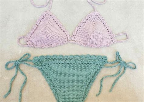 PATRÓN GRATIS Bikini Laia en Crochet Crochetisimo