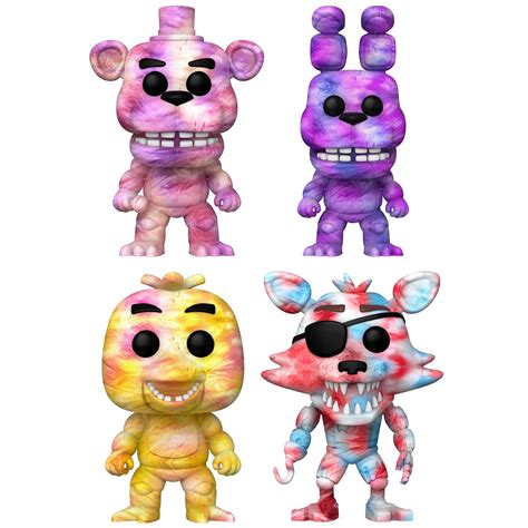 Funko Pop Games Five Nights At Freddy S Tie Dye Collectors Set