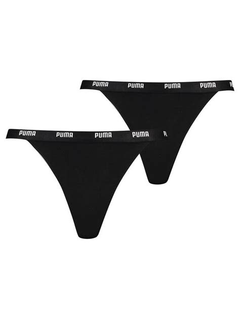 Puma Tanga String Schwarz Strings Underwear Shop