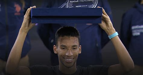 Tennis Atp Florence Open Auger Aliassime Wins The Tournament