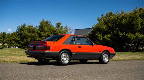 1985 Ford Mustang Gt At Indy 2023 As S202 Mecum Auctions