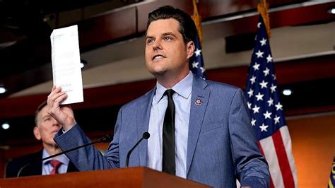 Report No Sex Trafficking Charges Likely Against Matt Gaetz