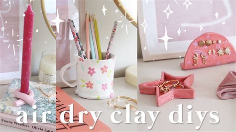 Fun With Clay Diy Easy Home Decor Projects Using Air Dry Clay Youtube