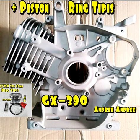 Jual Gx Crankcase Cylinder Cyl Block Blok Boring With Piston Assy